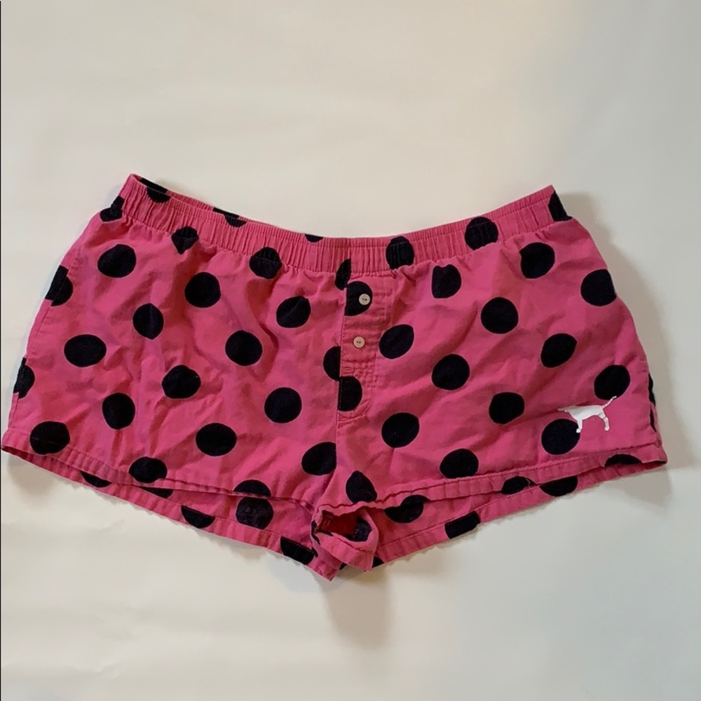 PINK™️ Polka Dot sleep short. Size S